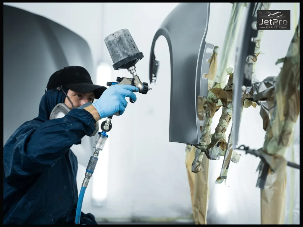 Aircraft Painting Cost 2026: Pricing Guide & Factors 1 Aircraft painting cost factors during aircraft surface preparation and metal finishing