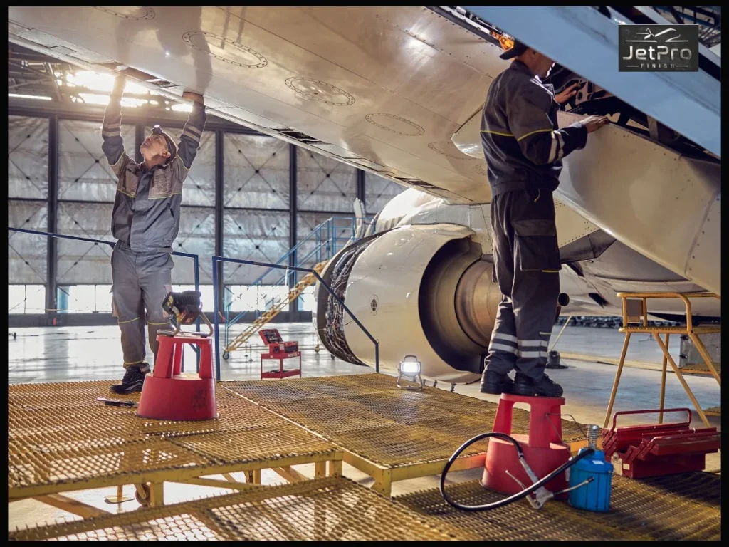 Aircraft Painting Cost 2026: Pricing Guide & Factors 2 Aircraft painting cost impacted by professional spray painting and coating application