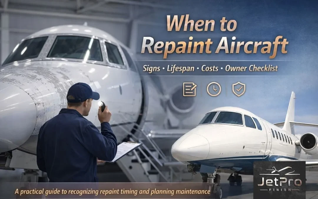 When to Repaint Aircraft: Signs, Costs & Checklist